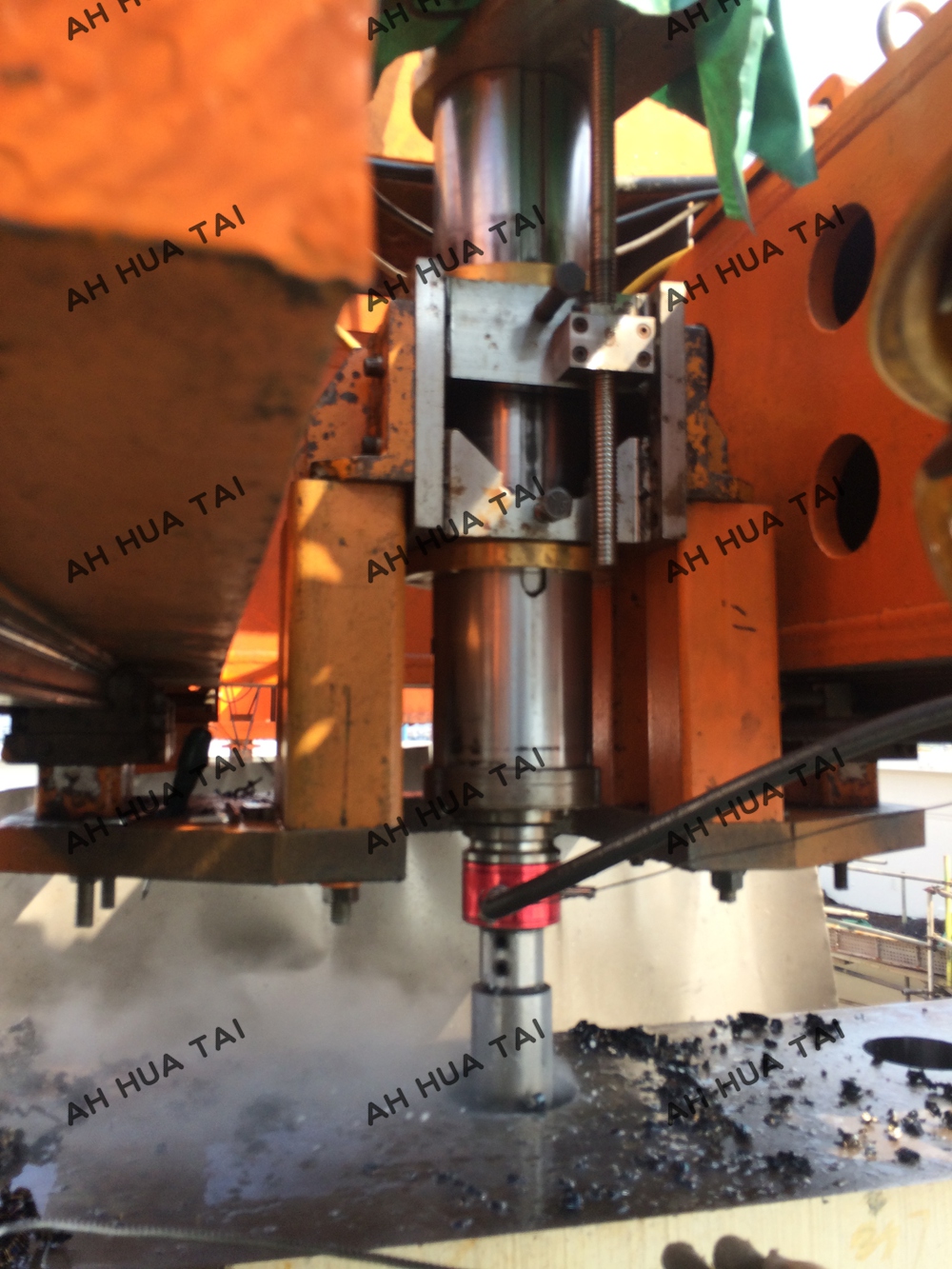 On site drilling and tapping