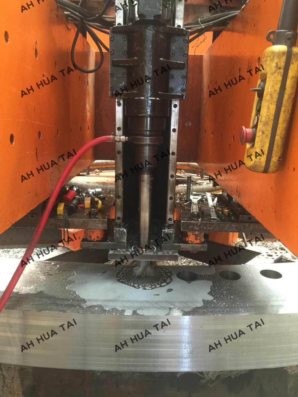 On site drilling and tapping